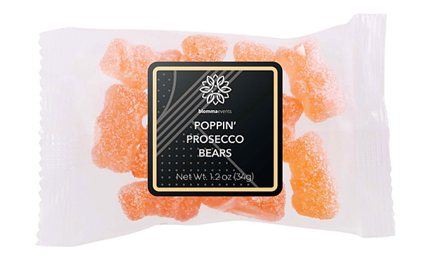 Prosecco gummy bears