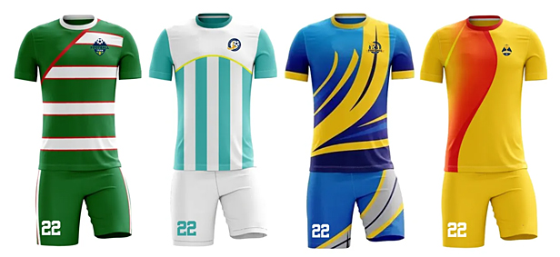 sublimated youth soccer uniforms