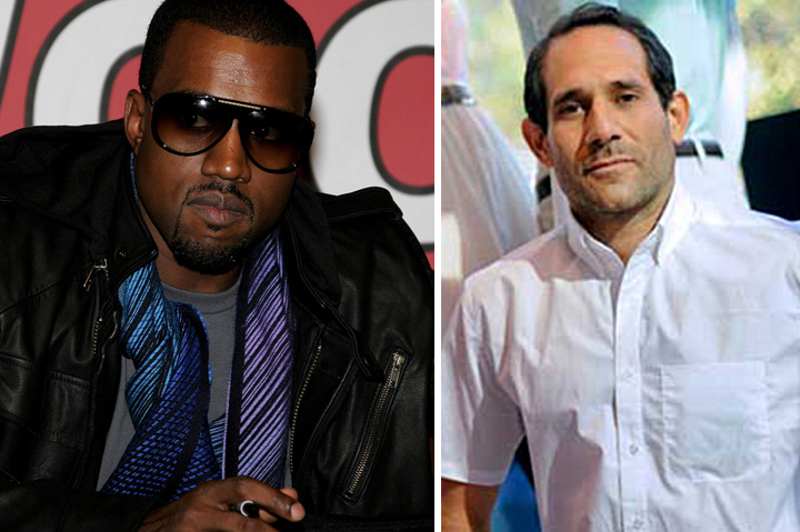 Kanye West and Dov Charney