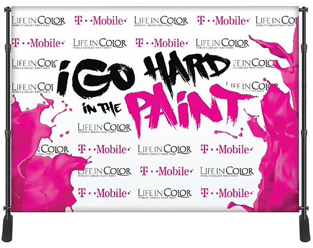 Adjustable Fabric Backdrop