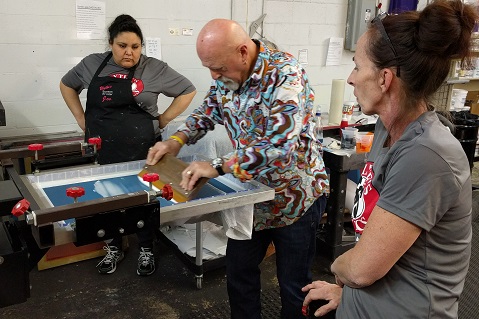 Slideshow: Extreme Screen-Printing Shop Makeover