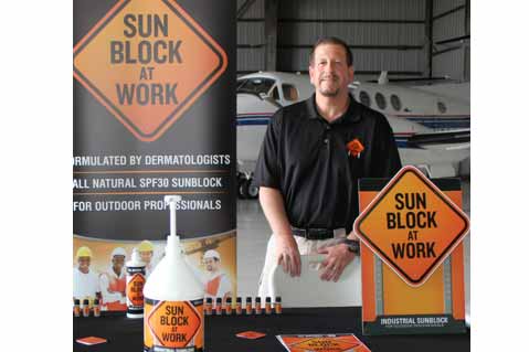 Firm Pitches Sunscreen At Job Sites