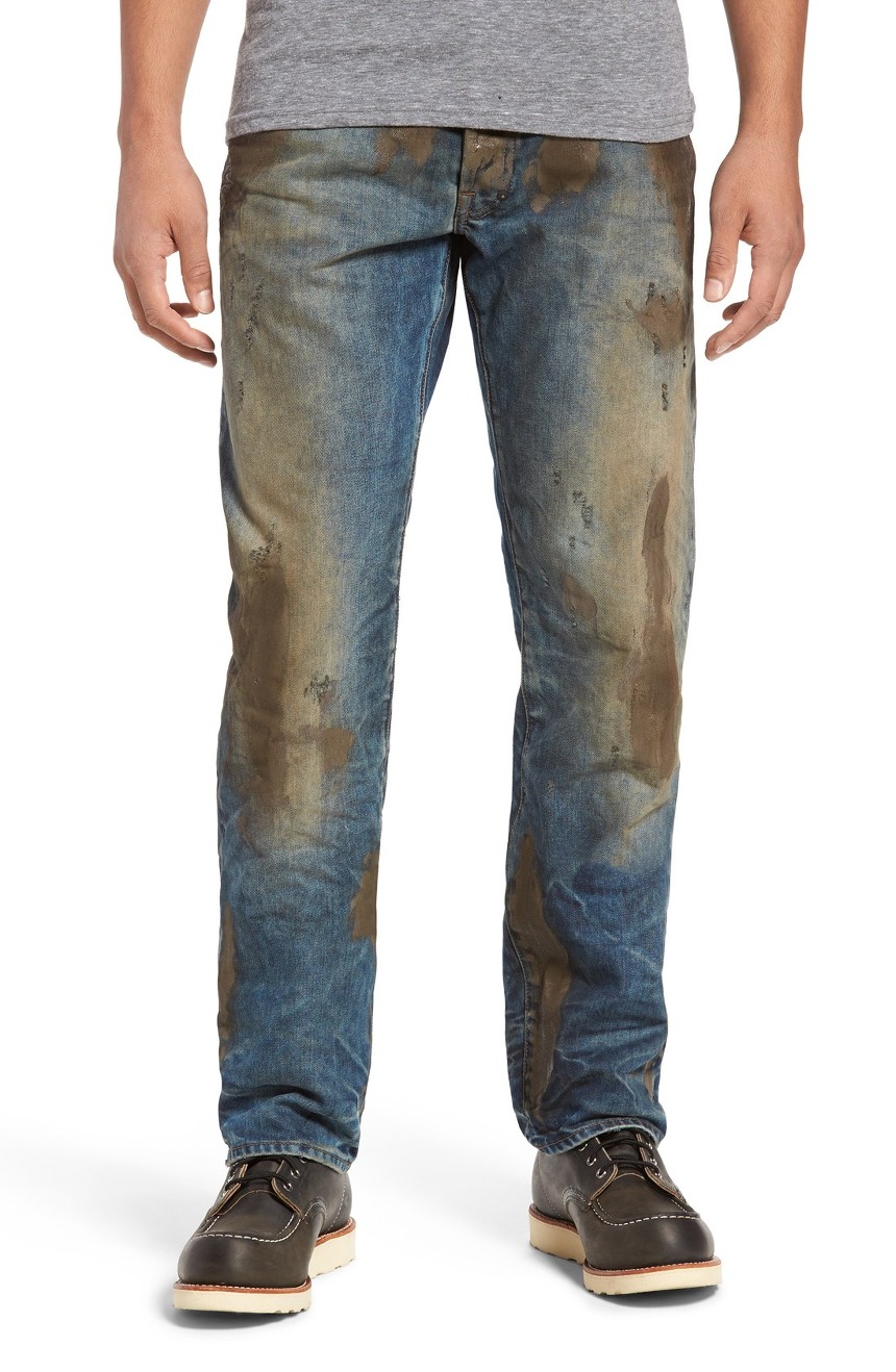 muddy jeans