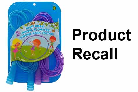 Health Canada Recalls Jump Ropes for Elevated Phthalates