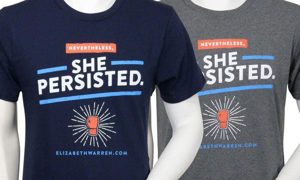 Politics Watch: Sales of Elizabeth Warren Merch Soar