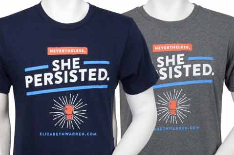 Politics Watch: Sales of Elizabeth Warren Merch Soar