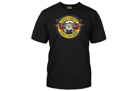 Guns N’ Roses, Harley-Davidson Release Co-Branded Tees