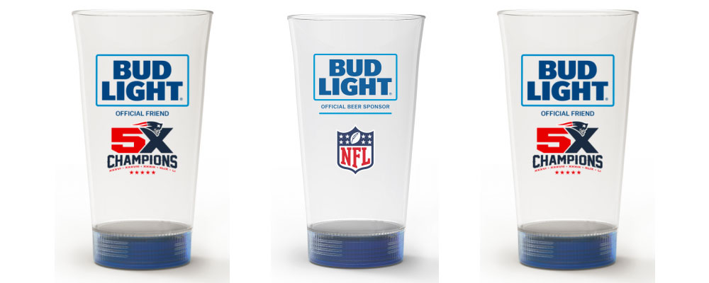 Bud Light to Debut Branded Light-Up Beer Glasses