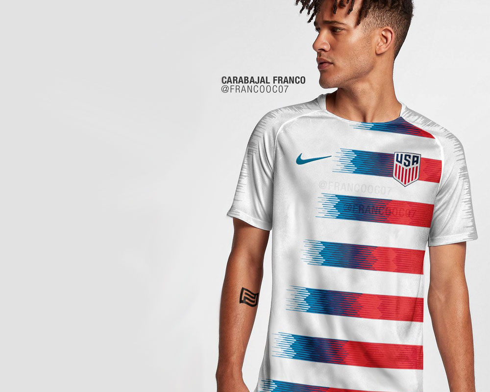 Image of Potential New U.S. Men’s World Cup Jersey Leaked Online