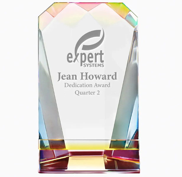Crystal Phone Holder Trophy 