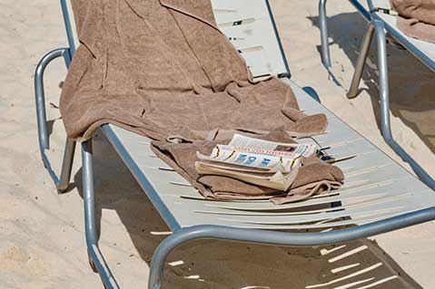 Beach Town Considers Towel Ban