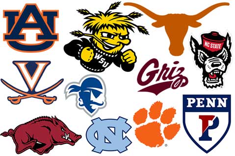 The Best Logos in This Year's College Basketball Tourney