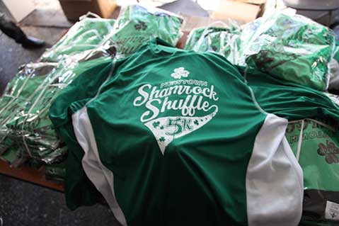 Swag From the Saint Patrick’s Day Shamrock Shuffle