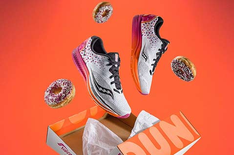 New Sneakers Let You Run on Dunkin'