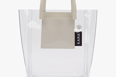 Trend Alert: Clear Tote Bags