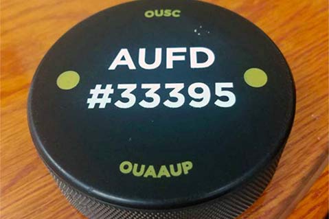 University Gives Out Branded Hockey Pucks To Battle Active Shooter