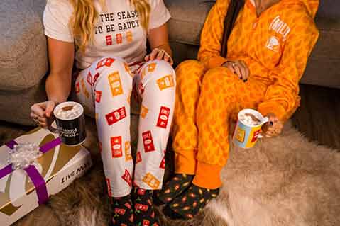 Onesies, Sweaters Feature in Taco Bell’s Holiday Apparel Collection