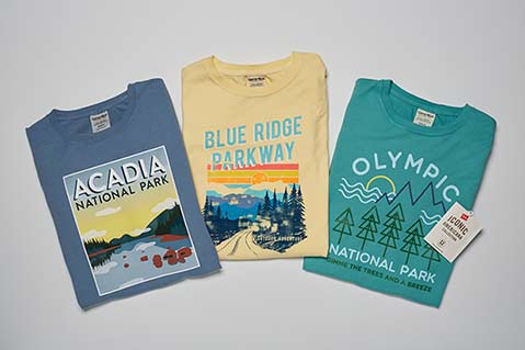 National Park Tees from Hanes Available in Walmart