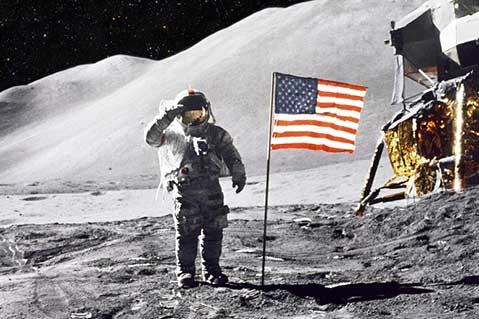 Promo Supplier Claims To Have Made American Flag in Moon Landing