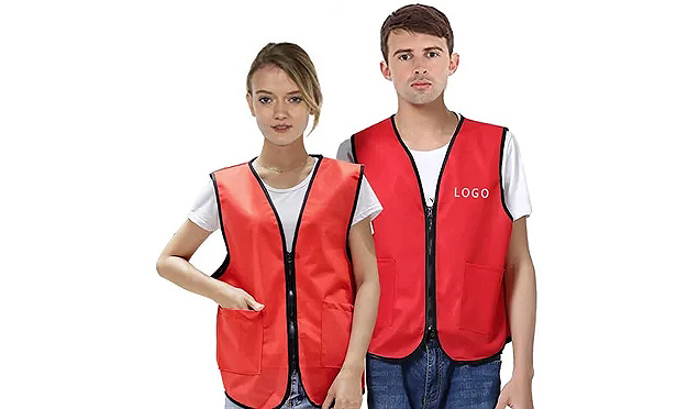 2-Pocket Vest With Zipper