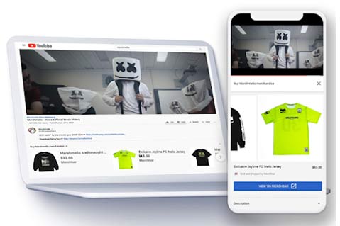 YouTube Debuts ‘Merch Shelf’ for Music Artists