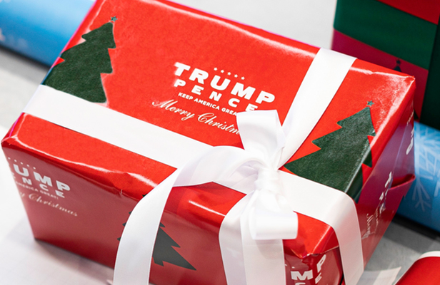 trump wrapping paper