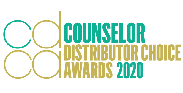 Counselor Distributor Choice Awards 2020 logo