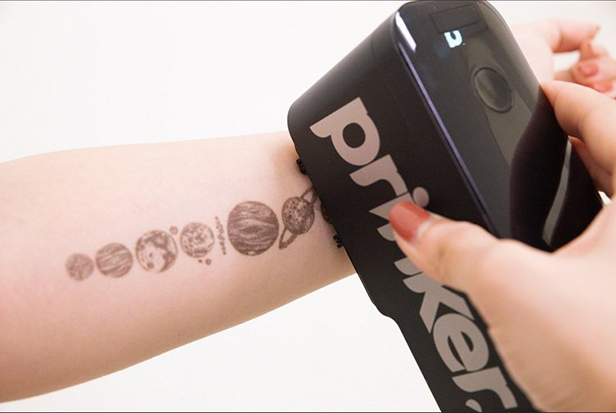 Prinker S temporary tattoo printer