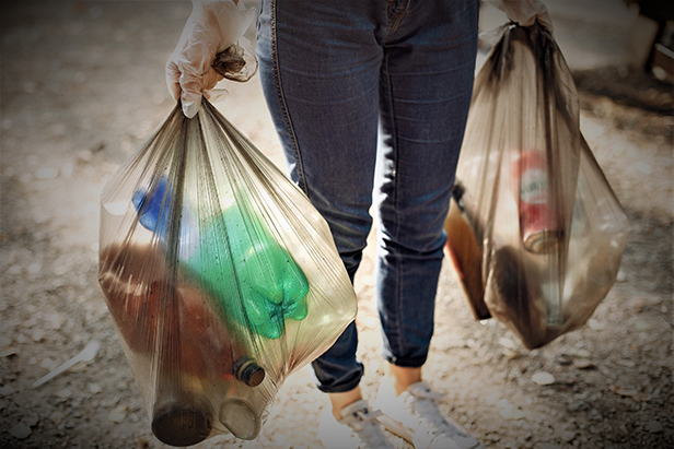 Single-use plastic bags