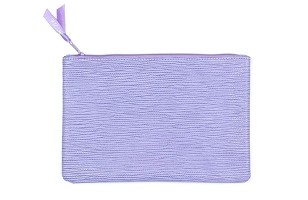 Lavender zippered case