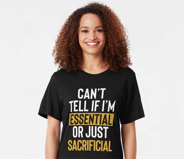 Sacrificial T-shirt