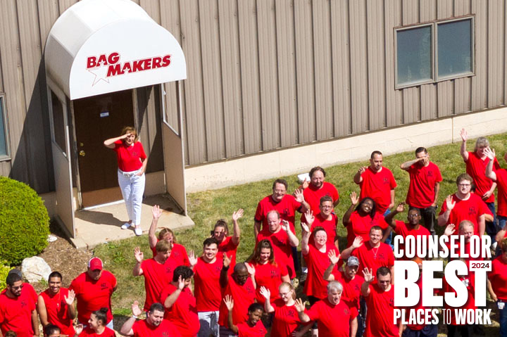 Counselor 2024 Best Places to Work: #69 – Bag Makers
