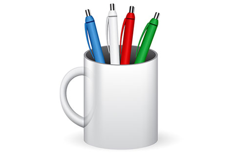 Mugs, Pens Lead December ESP Searches