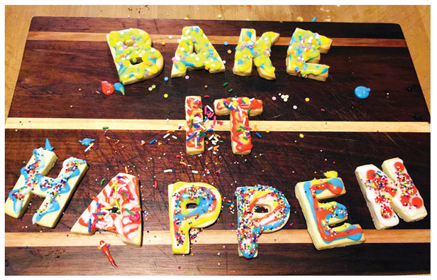 Bake it Happen sugar cookie cutouts