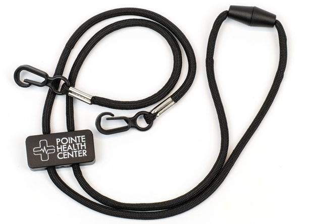 black lanyard