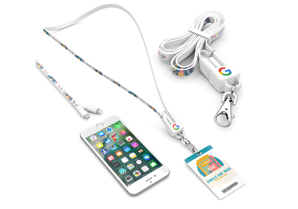 charging cable lanyard