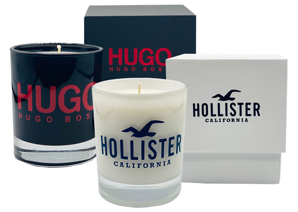 black & white candles