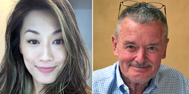 Michelle Chen and Nigel Harris