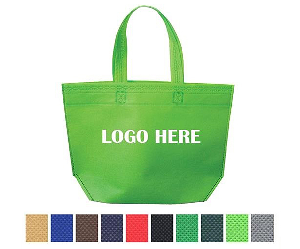 green tote bag