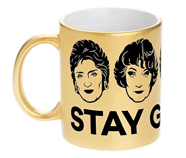 Golden Girls gold mug