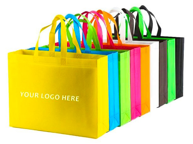 multiple colors tote bags