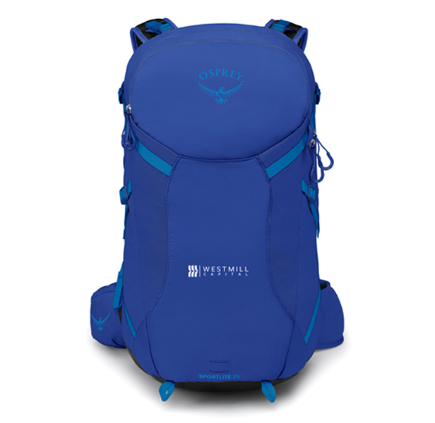 blue backpack