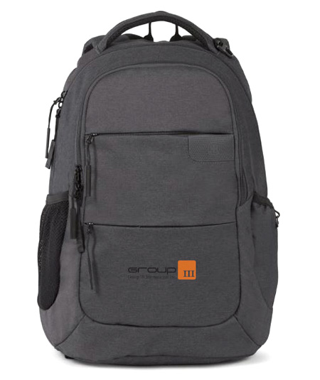 gray backpack