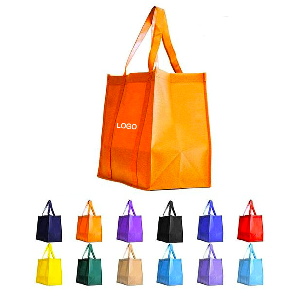 assorted colors shopping totes