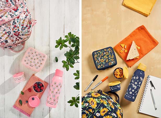 Tupperware collaborated with Vera Bradley for this limited-edition floral-patterned collection.