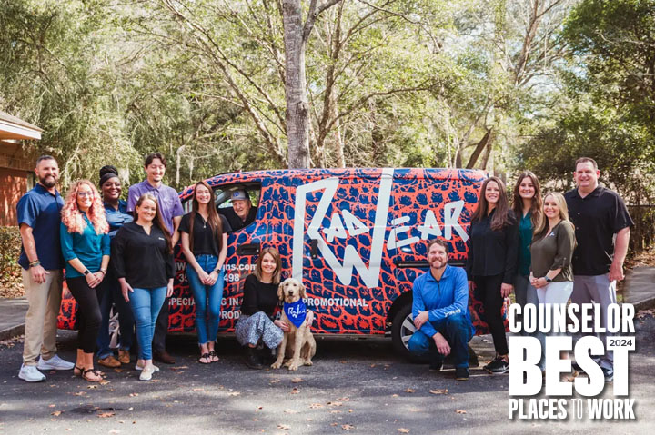 Counselor 2024 Best Places to Work: #49 – Rad Wear