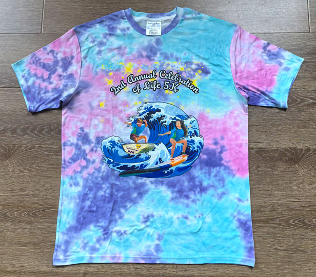 tie-dye tee