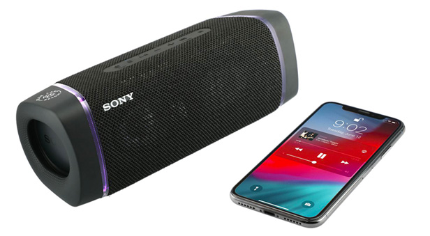 Sony Bluetooth speaker and iPhone