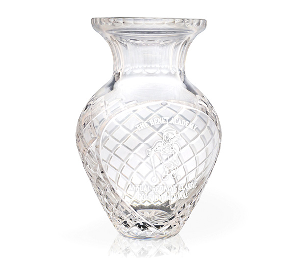 crystal vase