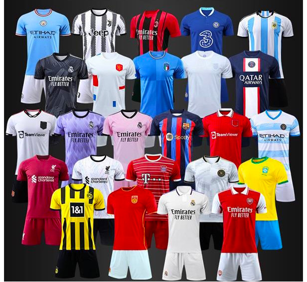 soccer jersey, assorted styles/teams